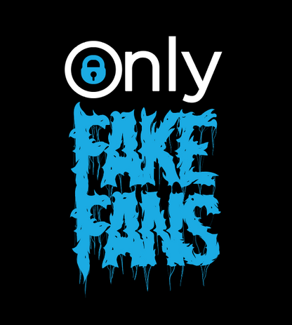 ONLY FAKE FANS Unisex t-shirt
