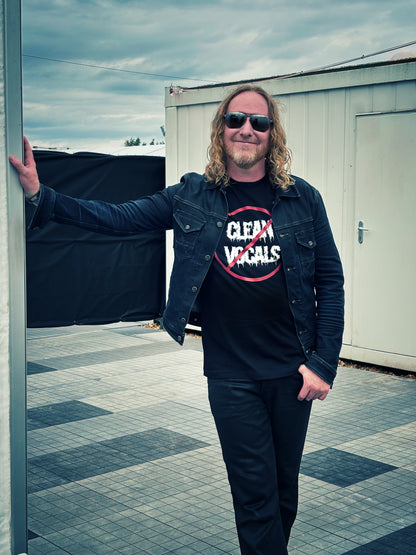 NO CLEAN VOCALS Unisex t-shirt