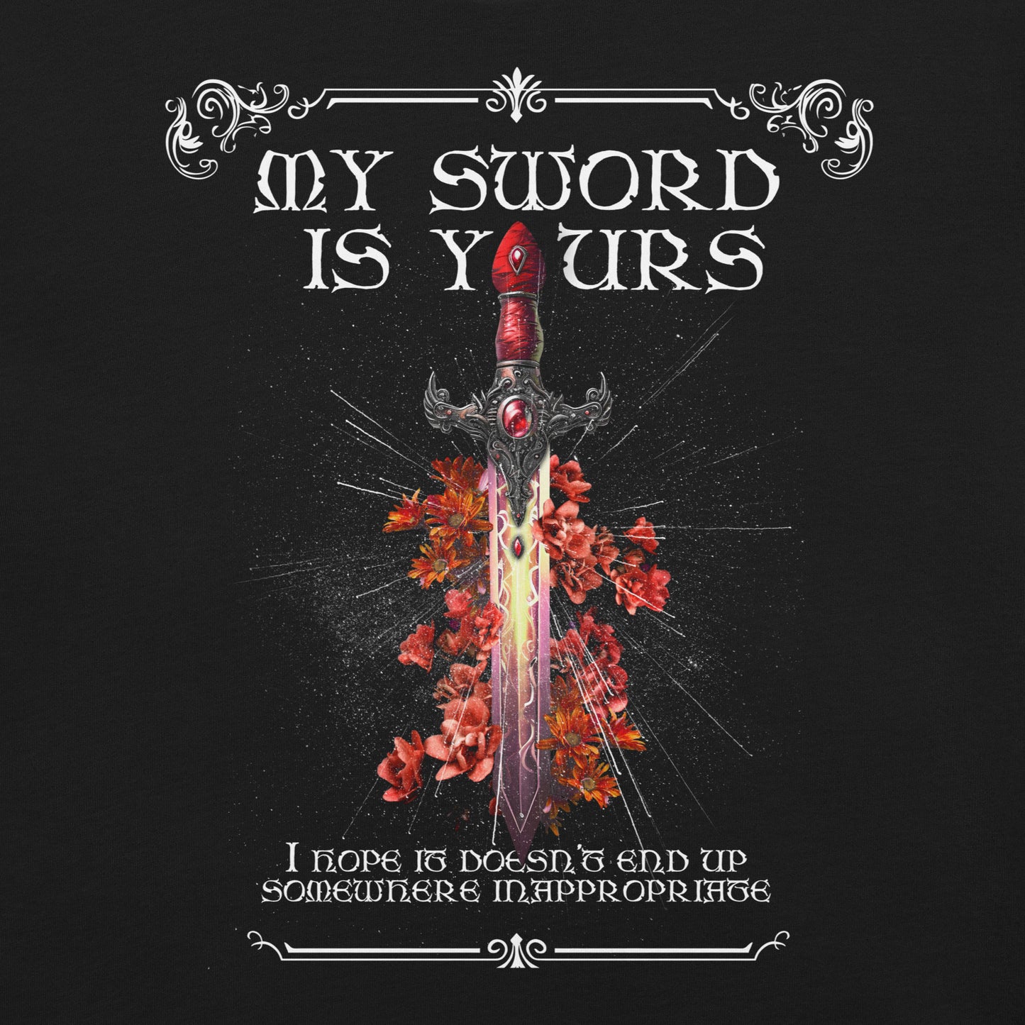 JASSY x FAKE FANS - SWORD Unisex t-shirt