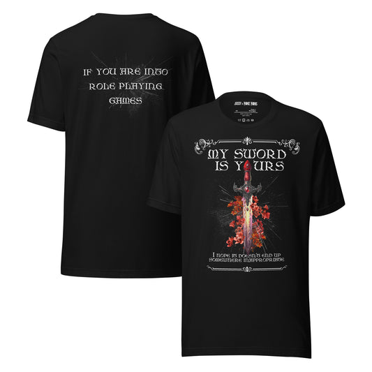JASSY x FAKE FANS - SWORD Unisex t-shirt
